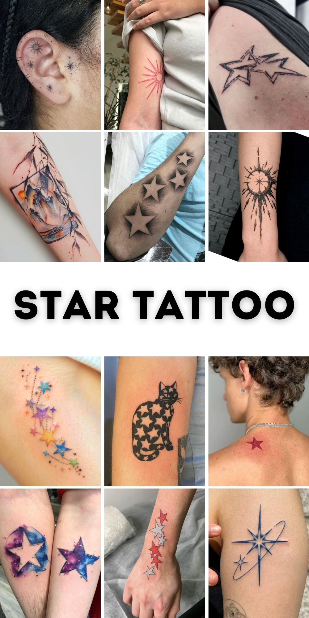 29 Star Tattoo Ideas 2025 for Men and Women Unique Designs