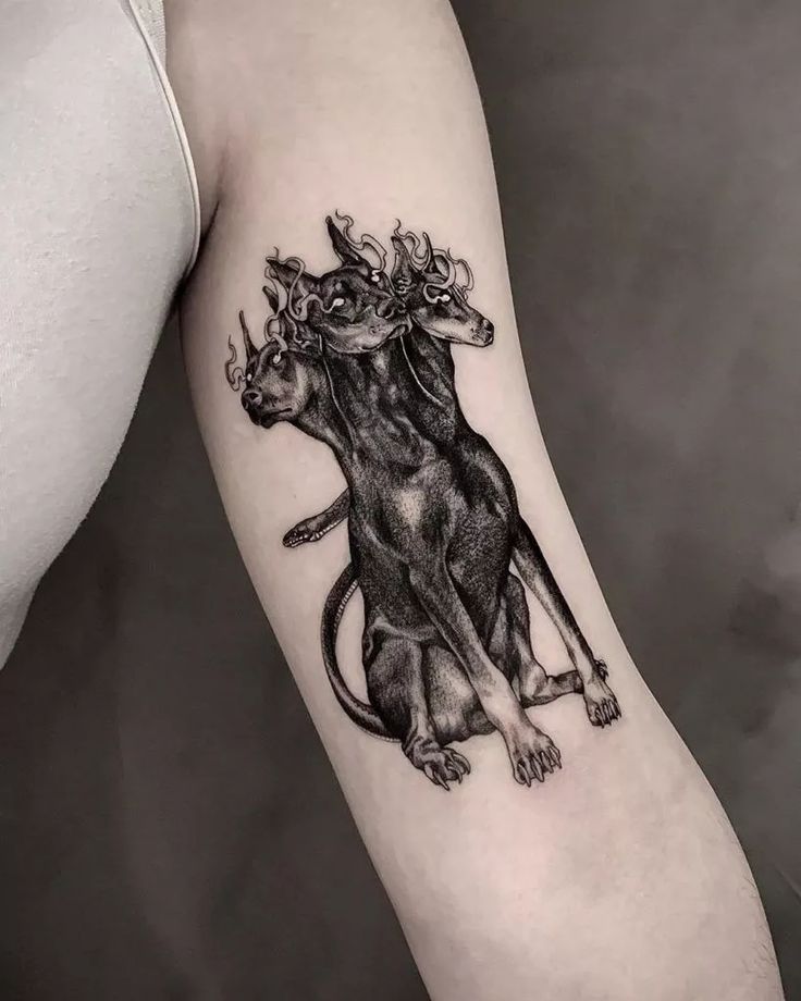 27 Cerberus Tattoo Ideas 2025 with Greek Mythology Designs for Chest, Shoulder, and Cute Styles