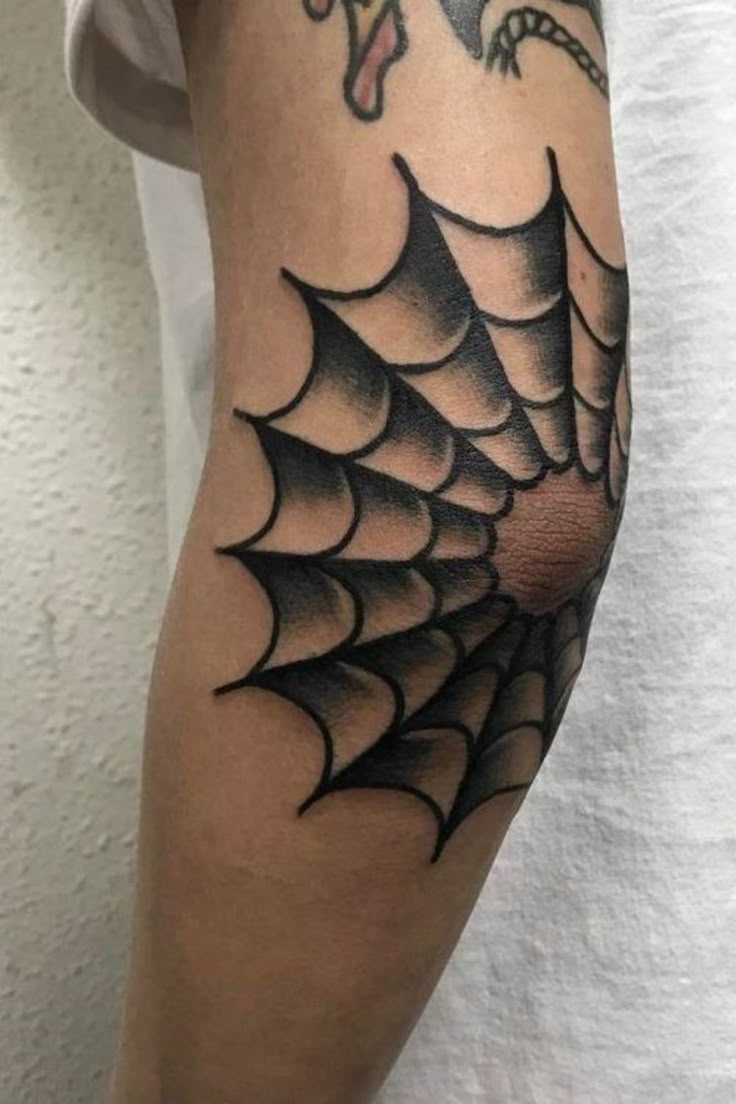 27 Spider Web Tattoo Ideas 2025 for Men and Women – Shoulder, Full Sleeve, Stencil Designs