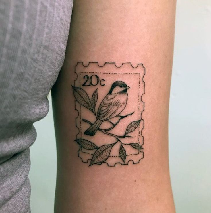 30 Unique Stamp Tattoo Ideas 2025 with Travel, Floral, Vintage, Fine Line, and Matching Postage Designs