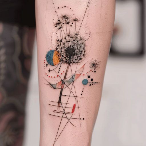 Dandelion Tattoo 24 Ideas 2025 with Fine Line, Fairy Blowing, Tiny Black and White Designs