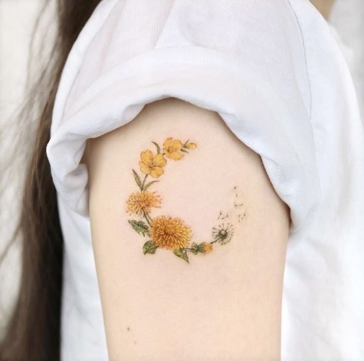 Dandelion Tattoo 24 Ideas 2025 with Fine Line, Fairy Blowing, Tiny Black and White Designs