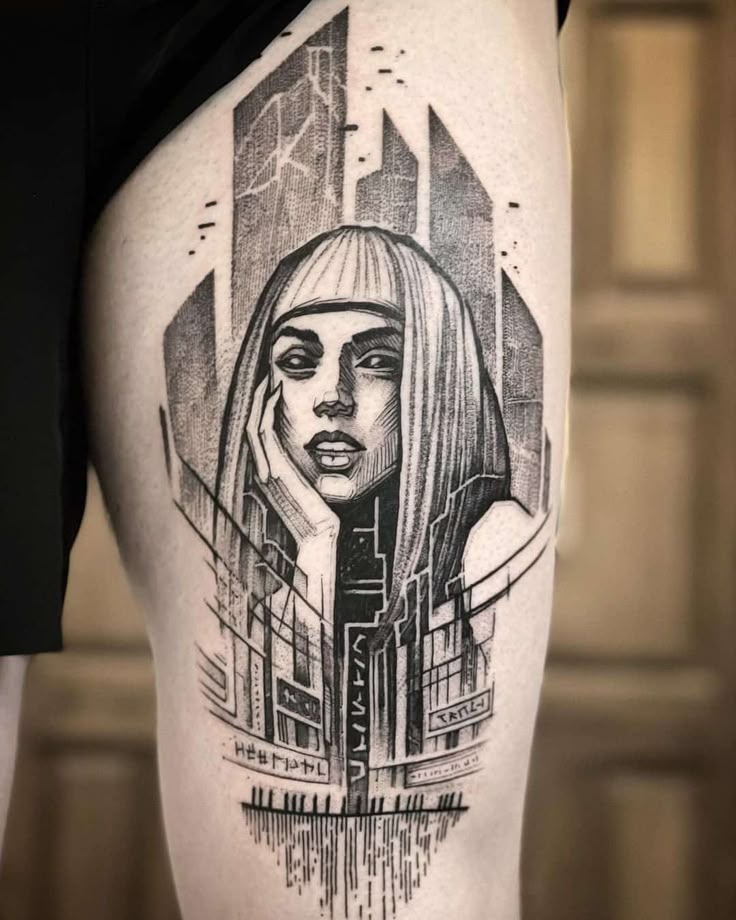 30 Cyberpunk Tattoo Ideas 2025 with Arm, Sleeve, Hand, and Back Designs