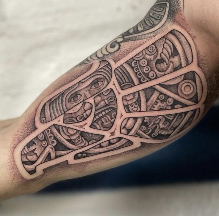 Aztec Tattoo 25 Ideas 2025: Mexican Art Traditional Designs For Men and Women