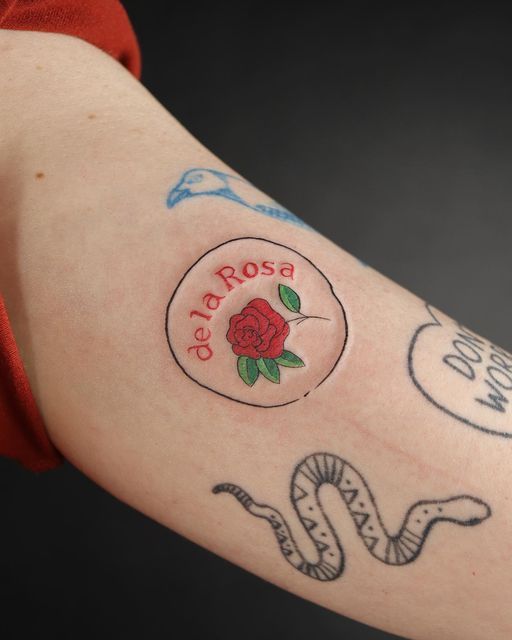 30 Unique Stamp Tattoo Ideas 2025 with Travel, Floral, Vintage, Fine Line, and Matching Postage Designs