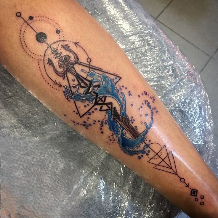 Poseidon Tattoo 26 Ideas 2025: Powerful Greek Mythology Designs for Men Featuring Sleeve