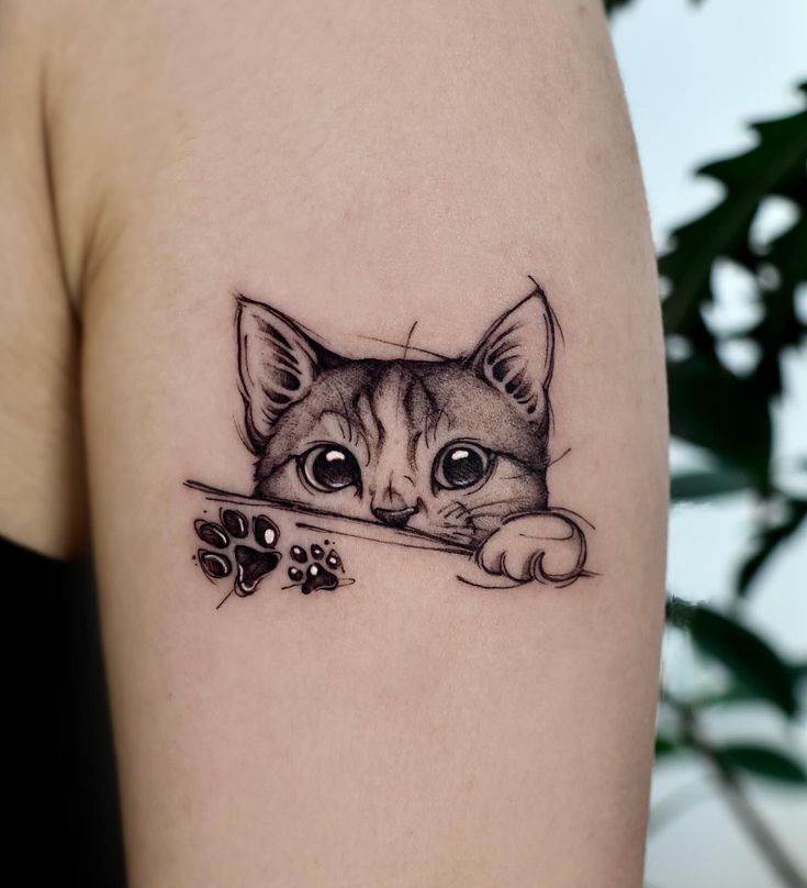 Here Are 28 Cat Tattoo Ideas to Consider in 2025 for Women and Men: Minimalist, Funny, Gothic