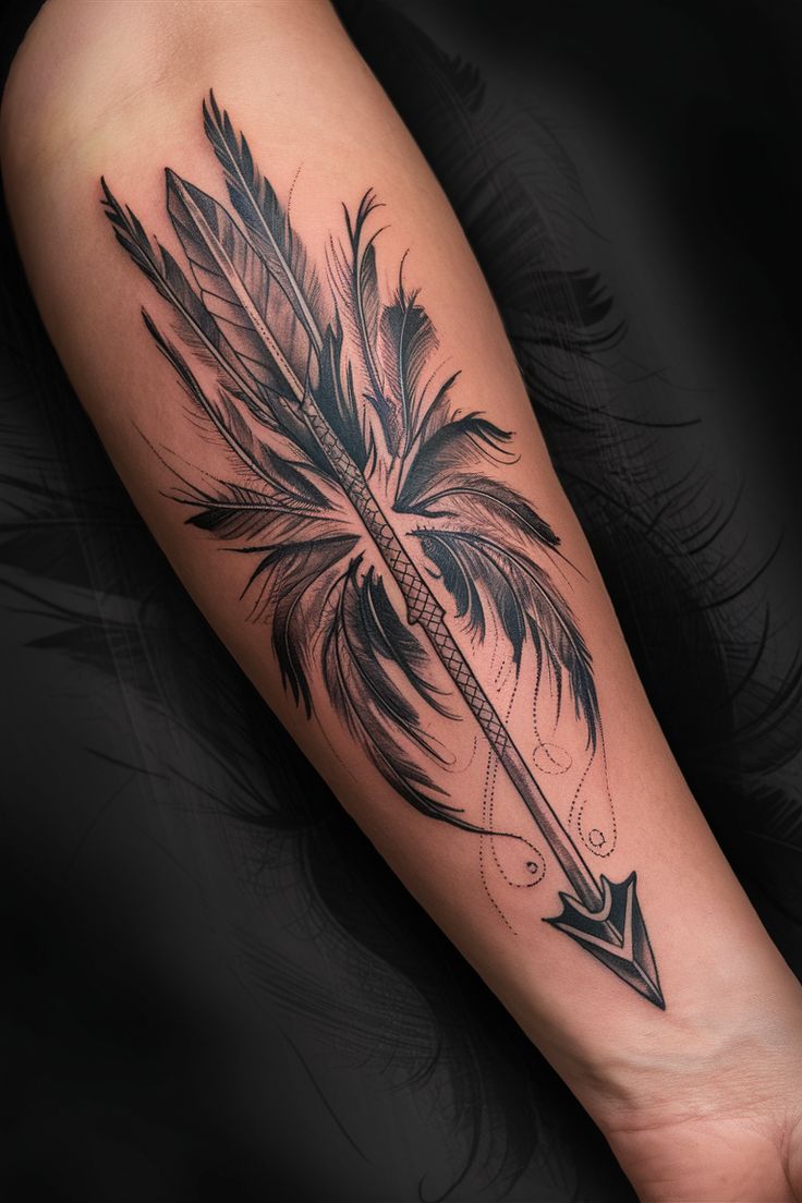 28 Arrow Tattoo Ideas 2025 for Women &#038; Men – Meaningful Designs &#038; Friendship Tattoos