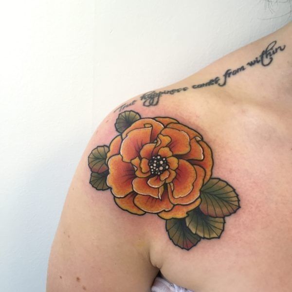 26 Marigold Tattoo Ideas 2025 for Every Style – Fineline, Realistic, Black and White, Traditional, and Color Designs