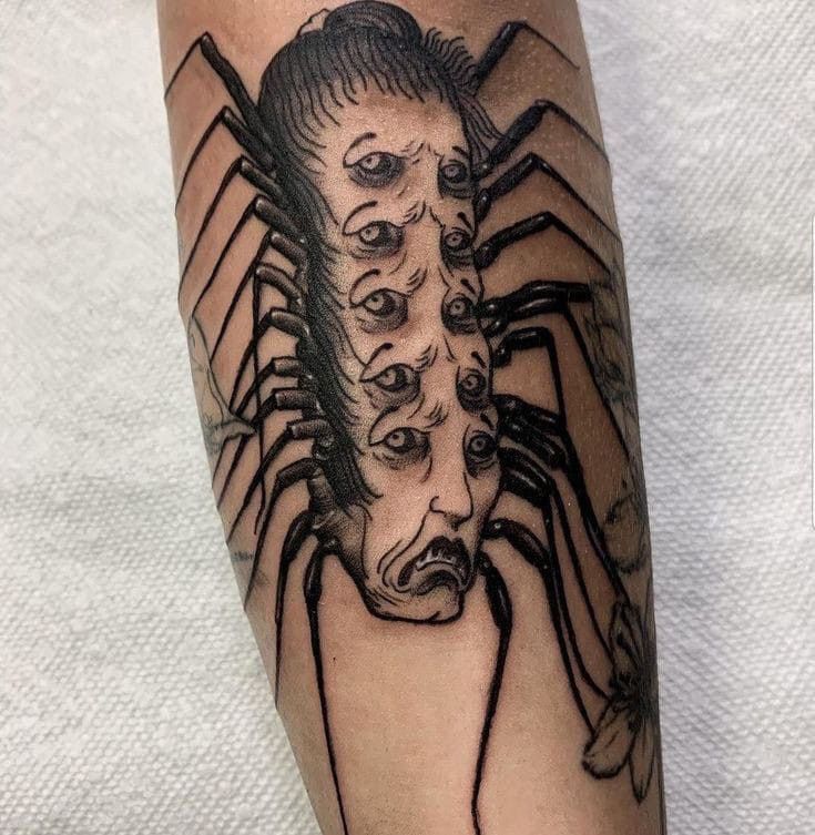 31 Centipede Tattoo Ideas 2025: Blackwork, Traditional, Tokyo Ghoul, Spider Lily, Skull, Giant Back