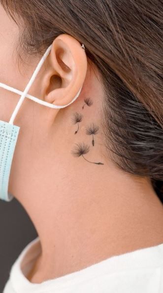 Dandelion Tattoo 24 Ideas 2025 with Fine Line, Fairy Blowing, Tiny Black and White Designs