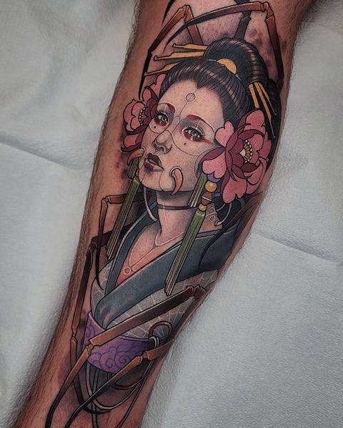 30 Cyberpunk Tattoo Ideas 2025 with Arm, Sleeve, Hand, and Back Designs