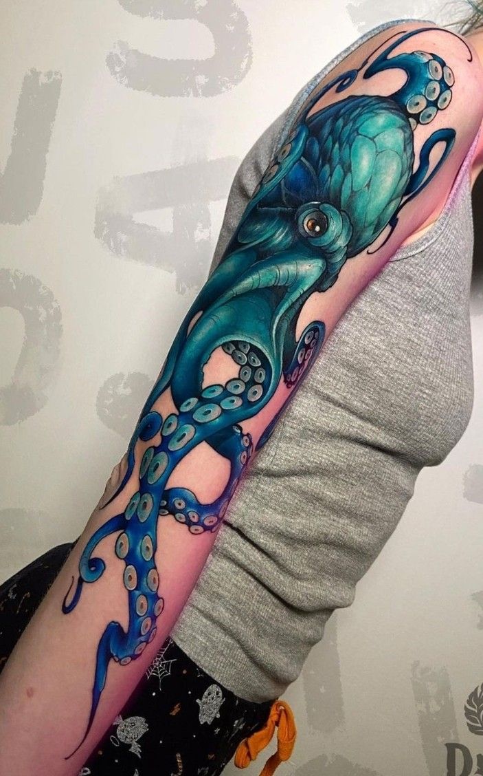 27 Octopus Tattoo Ideas 2025 for Men &#038; Women – Realistic, Sleeve, Leg, Shoulder &#038; Tiny Octopus Designs