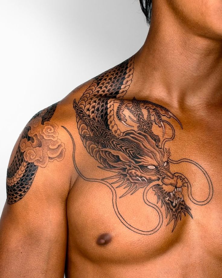 29 Dragon Tattoo Ideas 2025 for Men and Women – Abstract, Realistic, Shoulder and Arm Designs