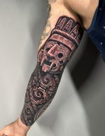 Aztec Tattoo 25 Ideas 2025: Mexican Art Traditional Designs For Men and ...