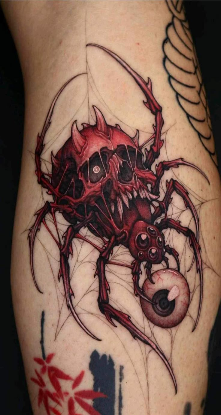 27 Spider Web Tattoo Ideas 2025 for Men and Women – Shoulder, Full Sleeve, Stencil Designs