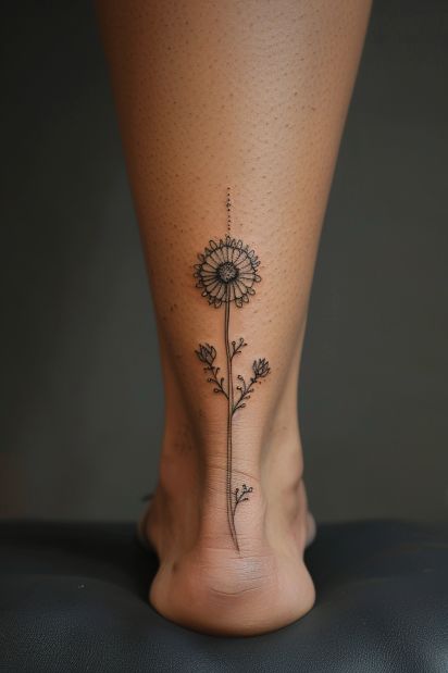 Dandelion Tattoo 24 Ideas 2025 with Fine Line, Fairy Blowing, Tiny Black and White Designs