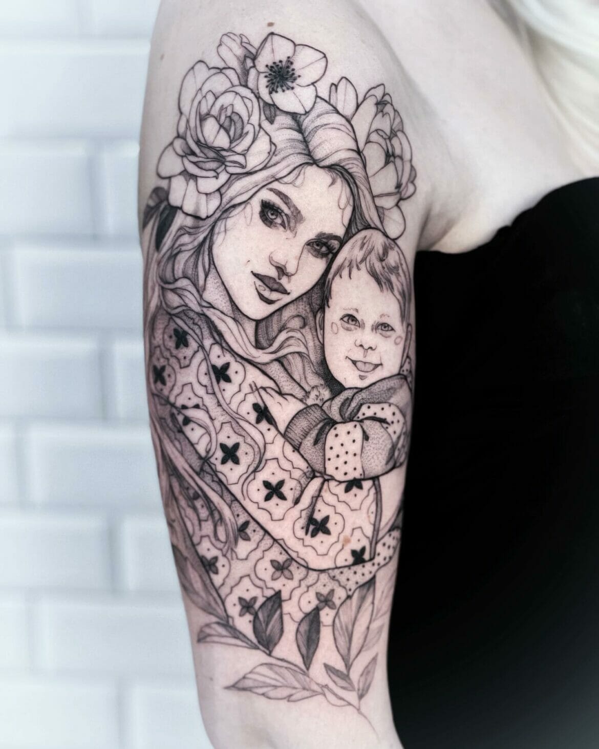 Mom Tattoos Ideas 2025: Fresh Tattoos Ideals of Daughter, Son, Traditional, Simple, and Grief Inkige