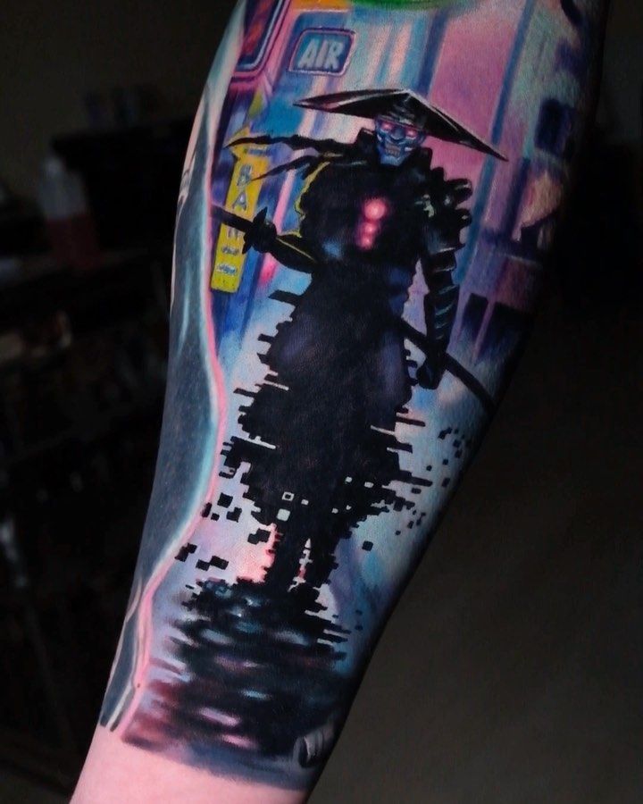 30 Cyberpunk Tattoo Ideas 2025 with Arm, Sleeve, Hand, and Back Designs