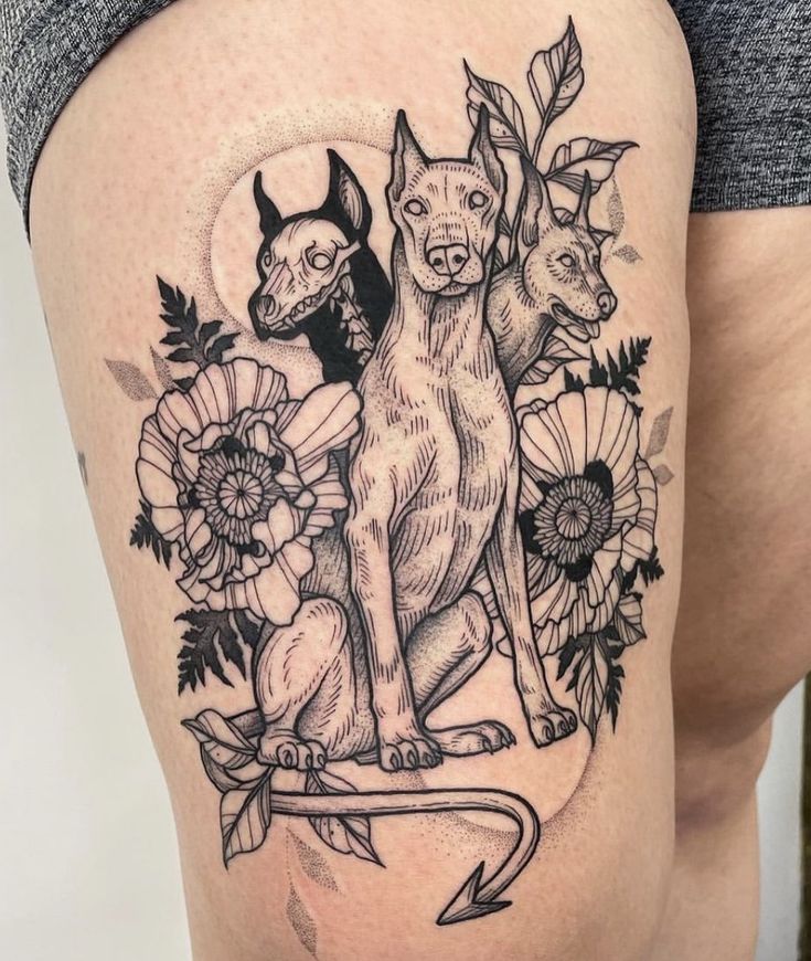 27 Cerberus Tattoo Ideas 2025 with Greek Mythology Designs for Chest, Shoulder, and Cute Styles