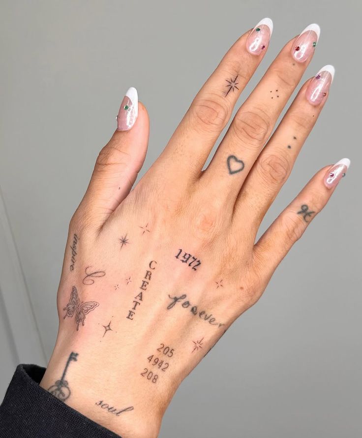 28 Alternatives Symbol Tattoo Ideas, Lettering Tattoo Ideas and Minimalistic Finger Tattoo Ideas 2025