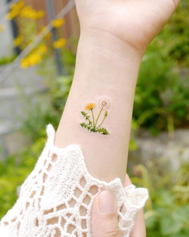 Dandelion Tattoo 24 Ideas 2025 with Fine Line, Fairy Blowing, Tiny Black and White Designs