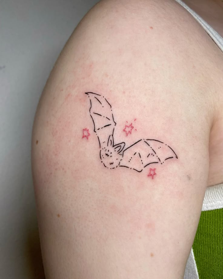 Bat Tattoo 25 Ideas in 2025 – A Collection of Stencil, Gothic, Old School, and Simple Arm and Chest Tattoos
