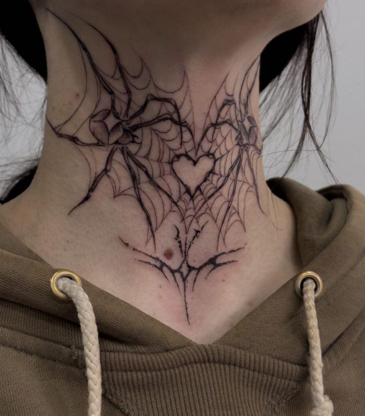 27 Spider Web Tattoo Ideas 2025 for Men and Women – Shoulder, Full Sleeve, Stencil Designs