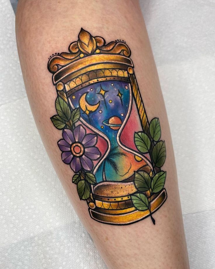 29 Hourglass Tattoo Ideas 2025 with Meaningful Designs for Men and Women — Minimalist, Feminine, Traditional