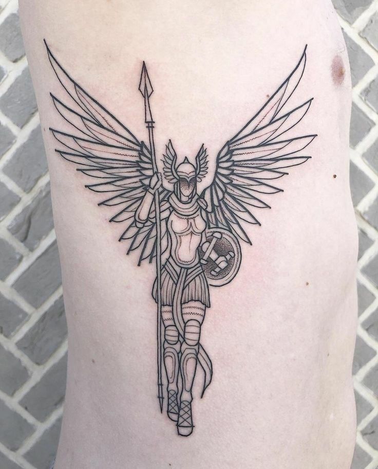 27 Norse Mythology Tattoo Valkyries Ideas Featuring Female Warriors &#038; Symbolic Designs