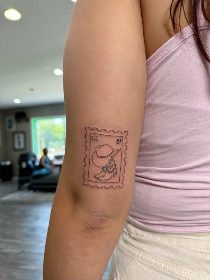30 Unique Stamp Tattoo Ideas 2025 with Travel, Floral, Vintage, Fine Line, and Matching Postage Designs