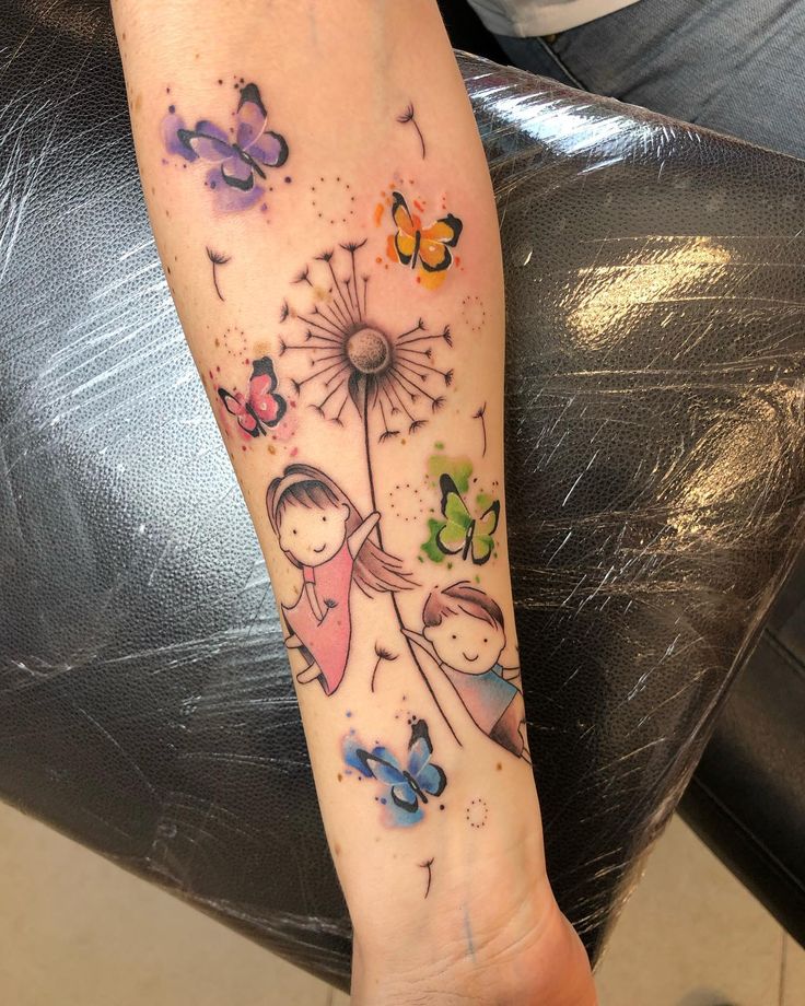 Dandelion Tattoo 24 Ideas 2025 with Fine Line, Fairy Blowing, Tiny Black and White Designs