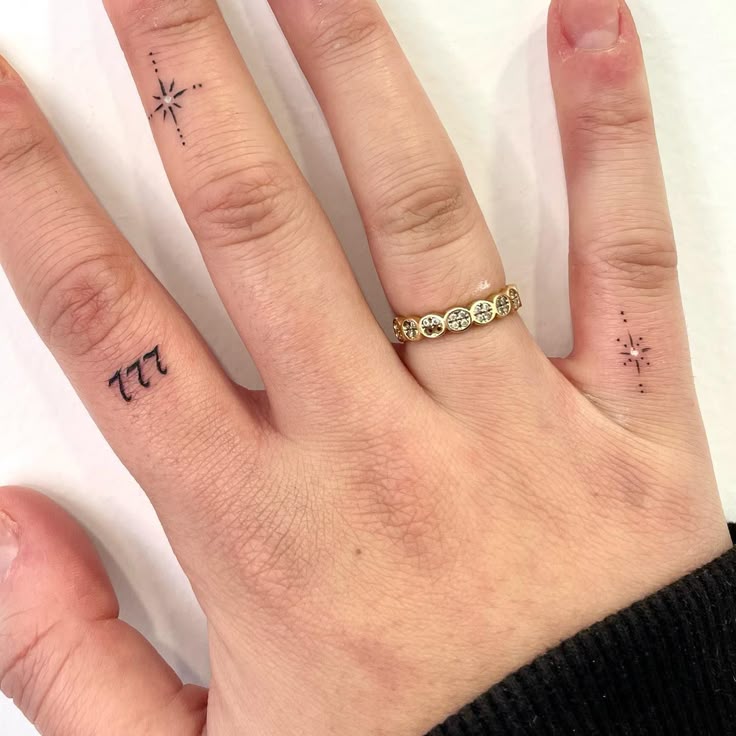 26 Best 777 Tattoo Ideas 2025 for Men and Women – Finger Placement Meaning &#038; Inspiration