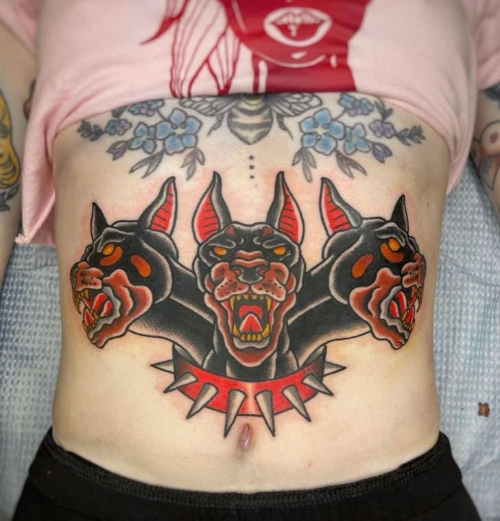 27 Cerberus Tattoo Ideas 2025 with Greek Mythology Designs for Chest, Shoulder, and Cute Styles