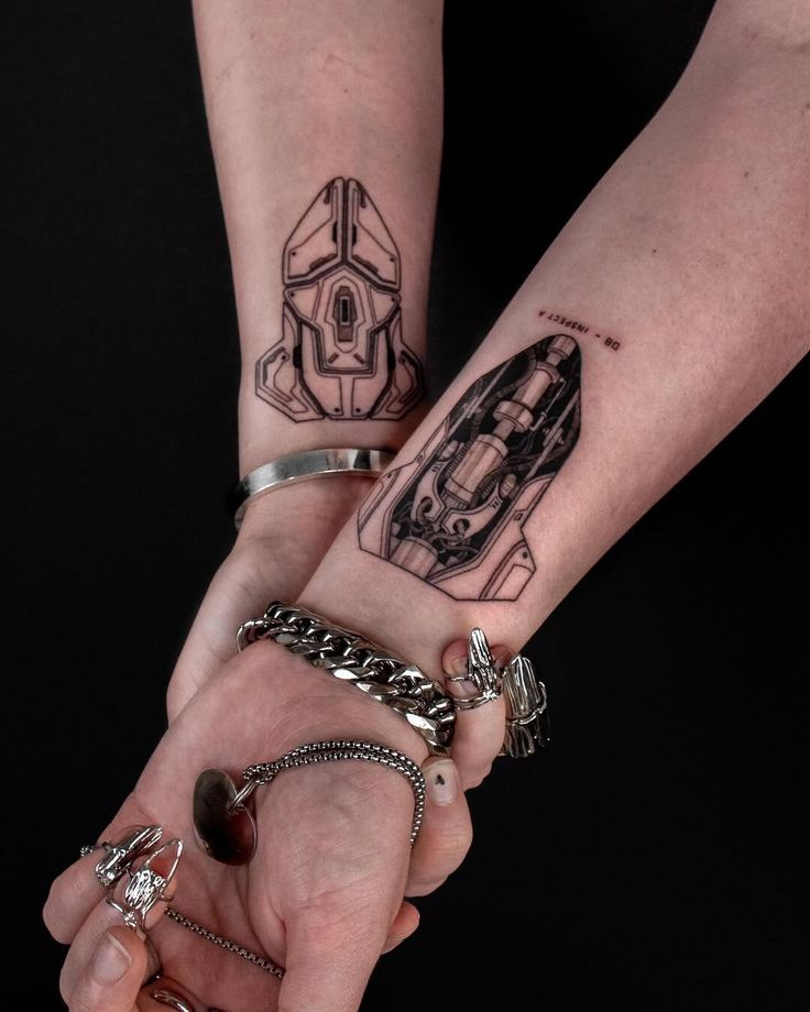 30 Cyberpunk Tattoo Ideas 2025 with Arm, Sleeve, Hand, and Back Designs