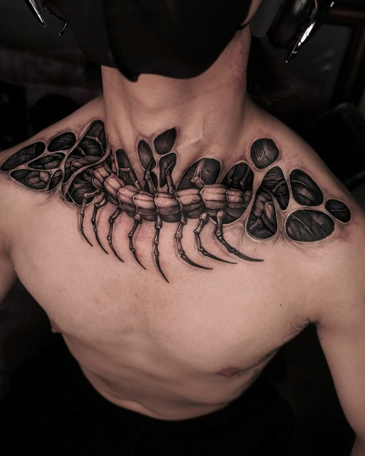31 Centipede Tattoo Ideas 2025: Blackwork, Traditional, Tokyo Ghoul, Spider Lily, Skull, Giant Back