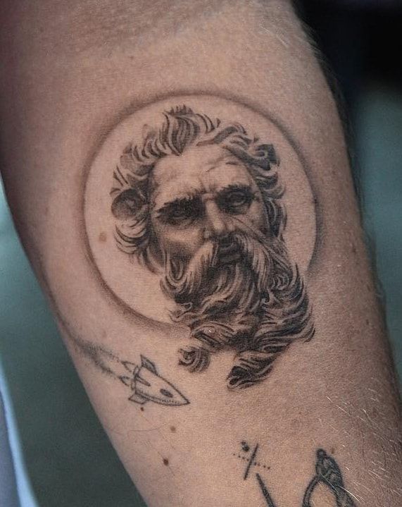 Poseidon Tattoo 26 Ideas 2025: Powerful Greek Mythology Designs for Men Featuring Sleeve
