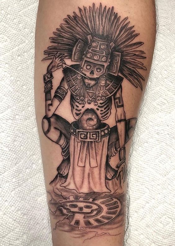Aztec Tattoo 25 Ideas 2025: Mexican Art Traditional Designs For Men and Women