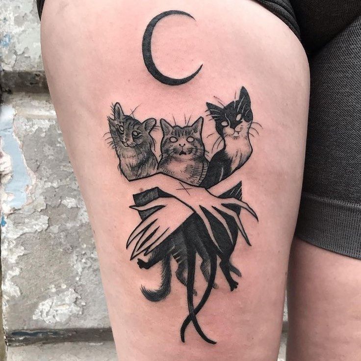 Here Are 28 Cat Tattoo Ideas to Consider in 2025 for Women and Men: Minimalist, Funny, Gothic