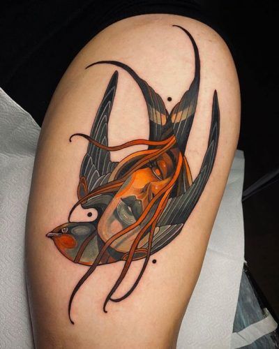 29 Sparrow Tattoo Ideas 2025: Traditional, Men Arm and Hand Designs, Meaningful Bird Tattoos