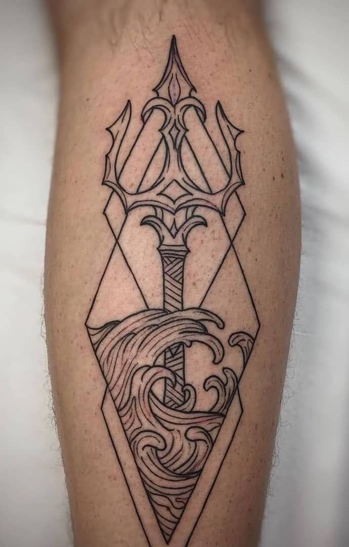 Poseidon Tattoo 26 Ideas 2025: Powerful Greek Mythology Designs for Men Featuring Sleeve