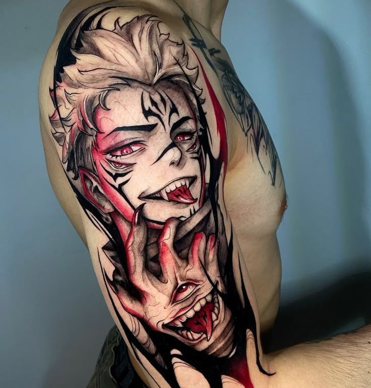 29 Unique Sukuna Tattoo Designs to Try on Your Arms, Hands, Face, Back, Legs, or Signified Parts in 2025