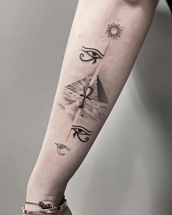 30 Eye of Horus Tattoo Ideas 2025: Design Meaning, Feminine &#038; Men Styles