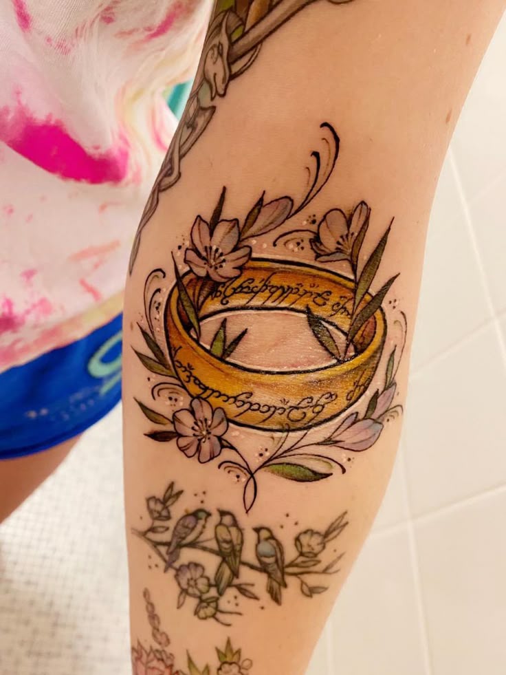 29 Lord Of The Rings Tattoo Ideas 2025: Designs, Minimalist Symbols, Elvish Quotes, Sleeve Art