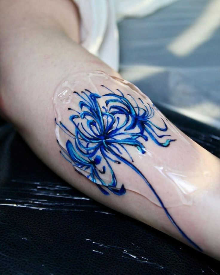 Spider Lily Tattoo 30 Ideas 2025 with Traditional Japanese Design, Arm Sleeve, Abstract Meaning