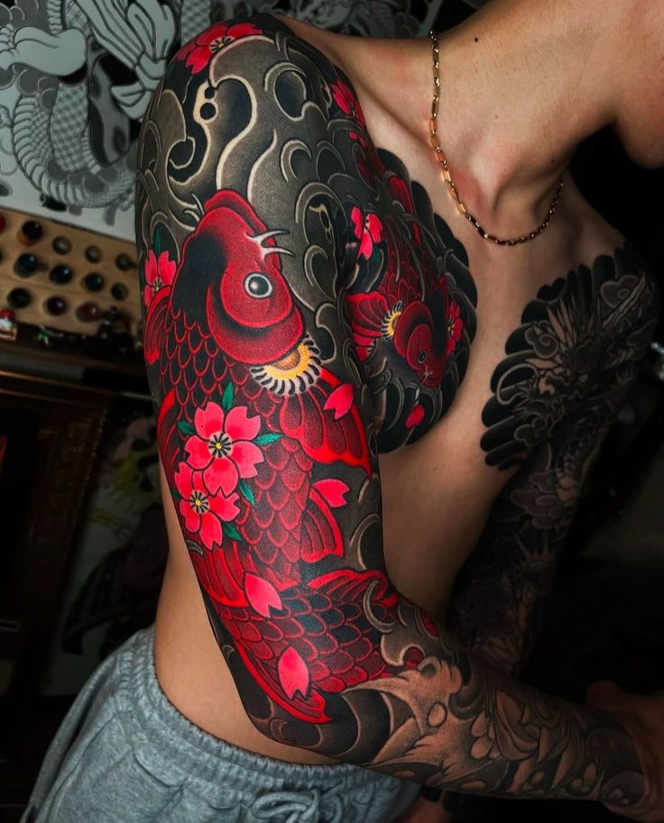 Japanese Tattoo 30 Ideas 2025: Stunning Art Traditional Designs With Dragons, Sleeve Ideas for Men and Women