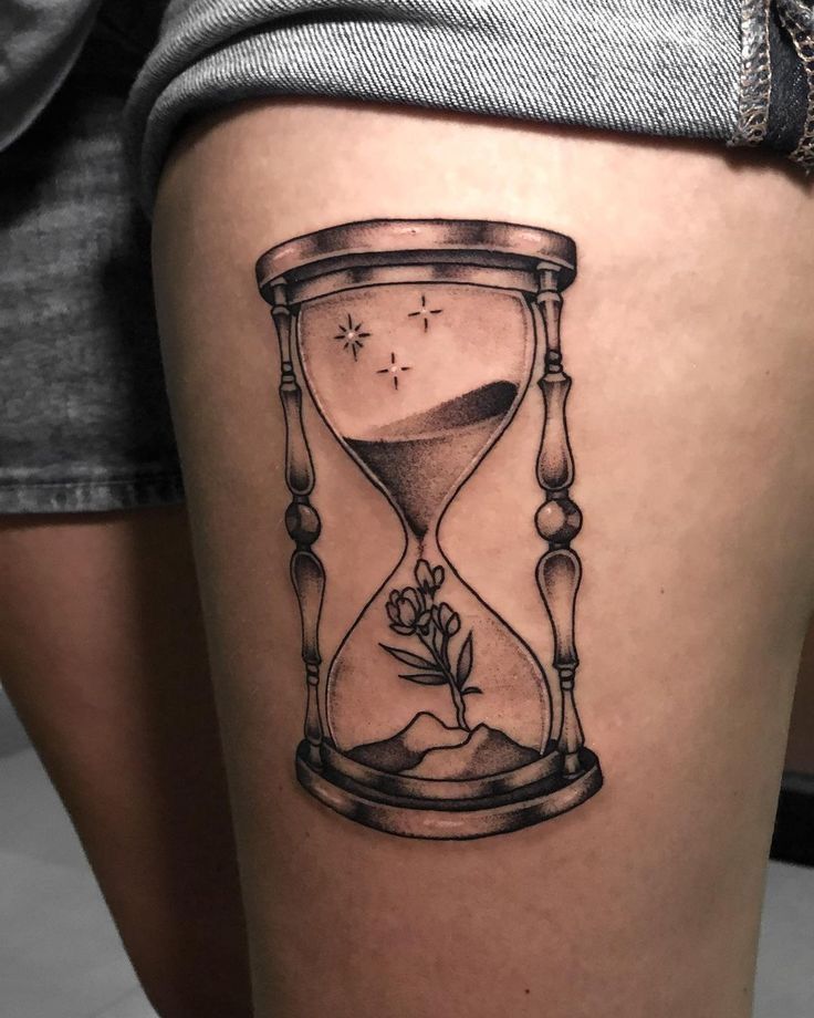 29 Hourglass Tattoo Ideas 2025 with Meaningful Designs for Men and Women — Minimalist, Feminine, Traditional