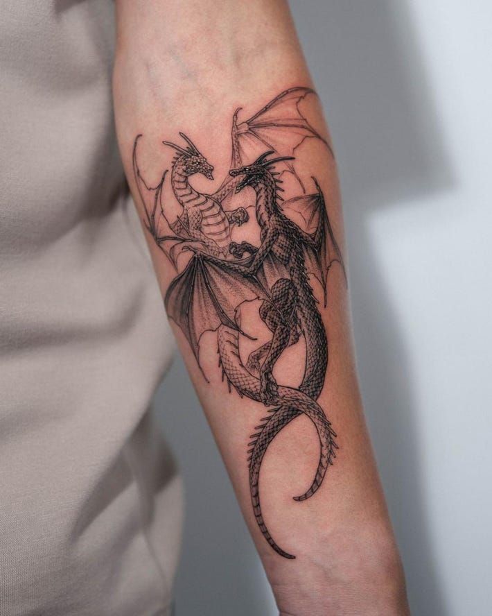 29 Dragon Tattoo Ideas 2025 for Men and Women – Abstract, Realistic, Shoulder and Arm Designs
