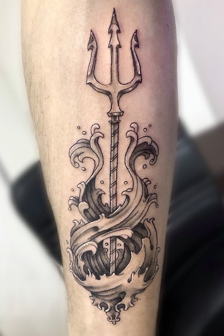 Poseidon Tattoo 26 Ideas 2025: Powerful Greek Mythology Designs for Men Featuring Sleeve