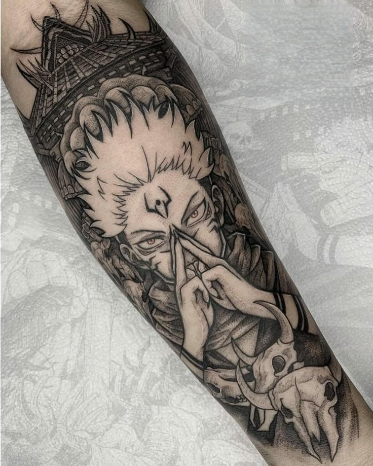 29 Unique Sukuna Tattoo Designs to Try on Your Arms, Hands, Face, Back, Legs, or Signified Parts in 2025